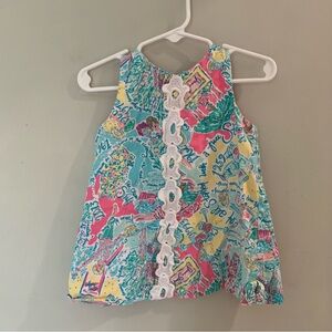 Lilly Pulitzer Dress 18-24 Shift Sundress